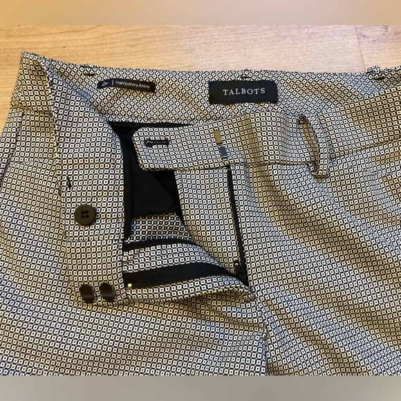 Talbots Patterened Pants | Business Professional - Picture 5 of 9